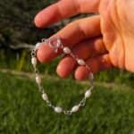 handmade pear bracelet